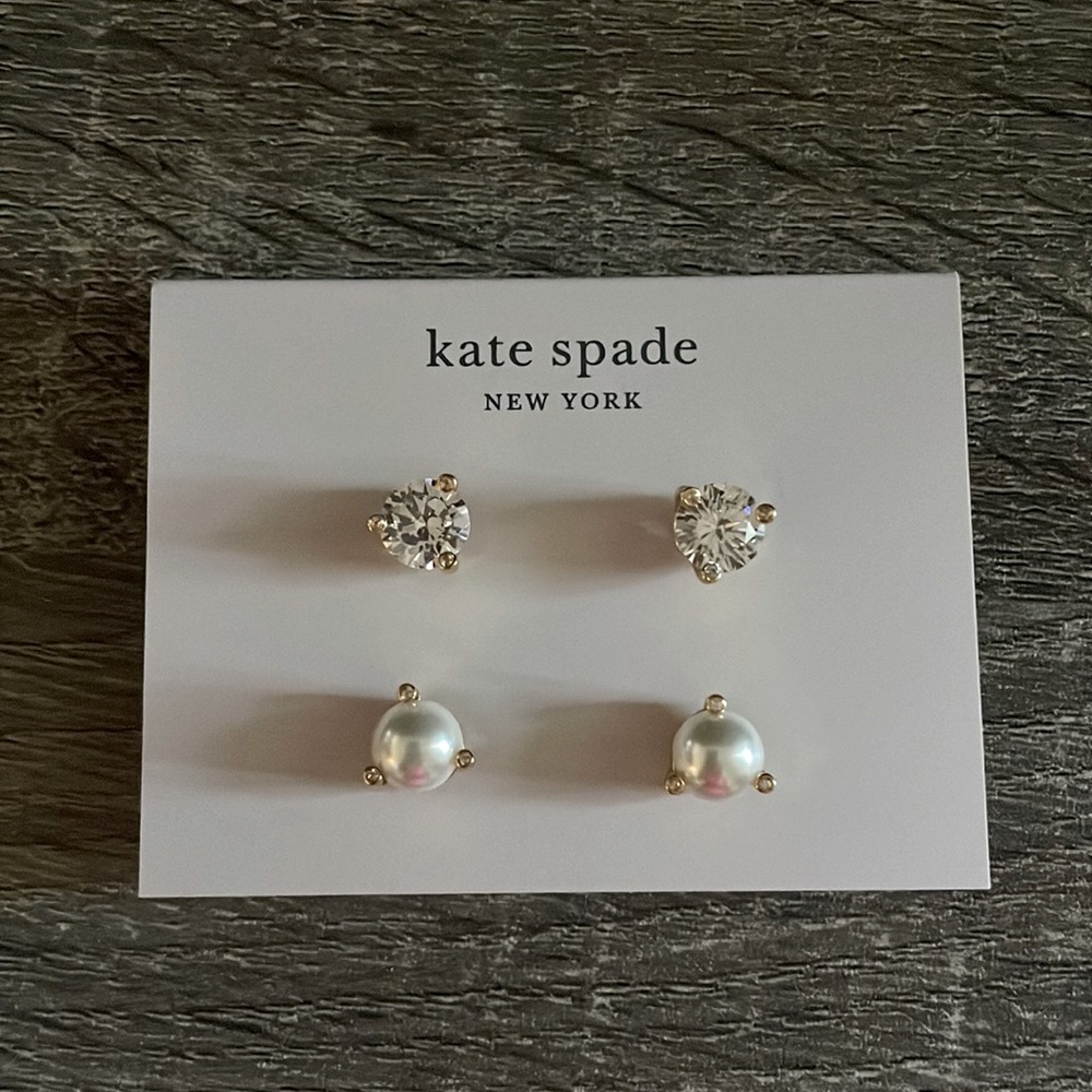 NWT Kate Spade Earring Set